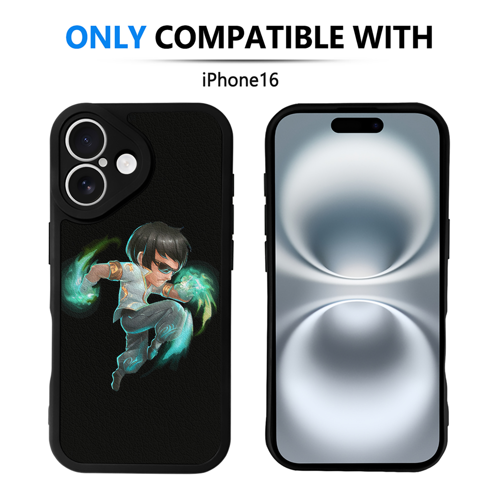 リーグ・オブ・レジェンド League of Legends LOL 【iPhone 16シリーズ対応】シリコンスマホケース（レザー調） 材質：シリコン